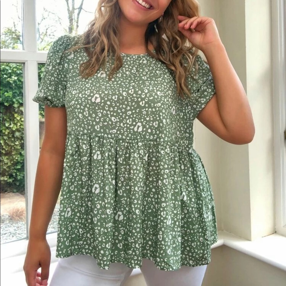 PLUS babydoll top